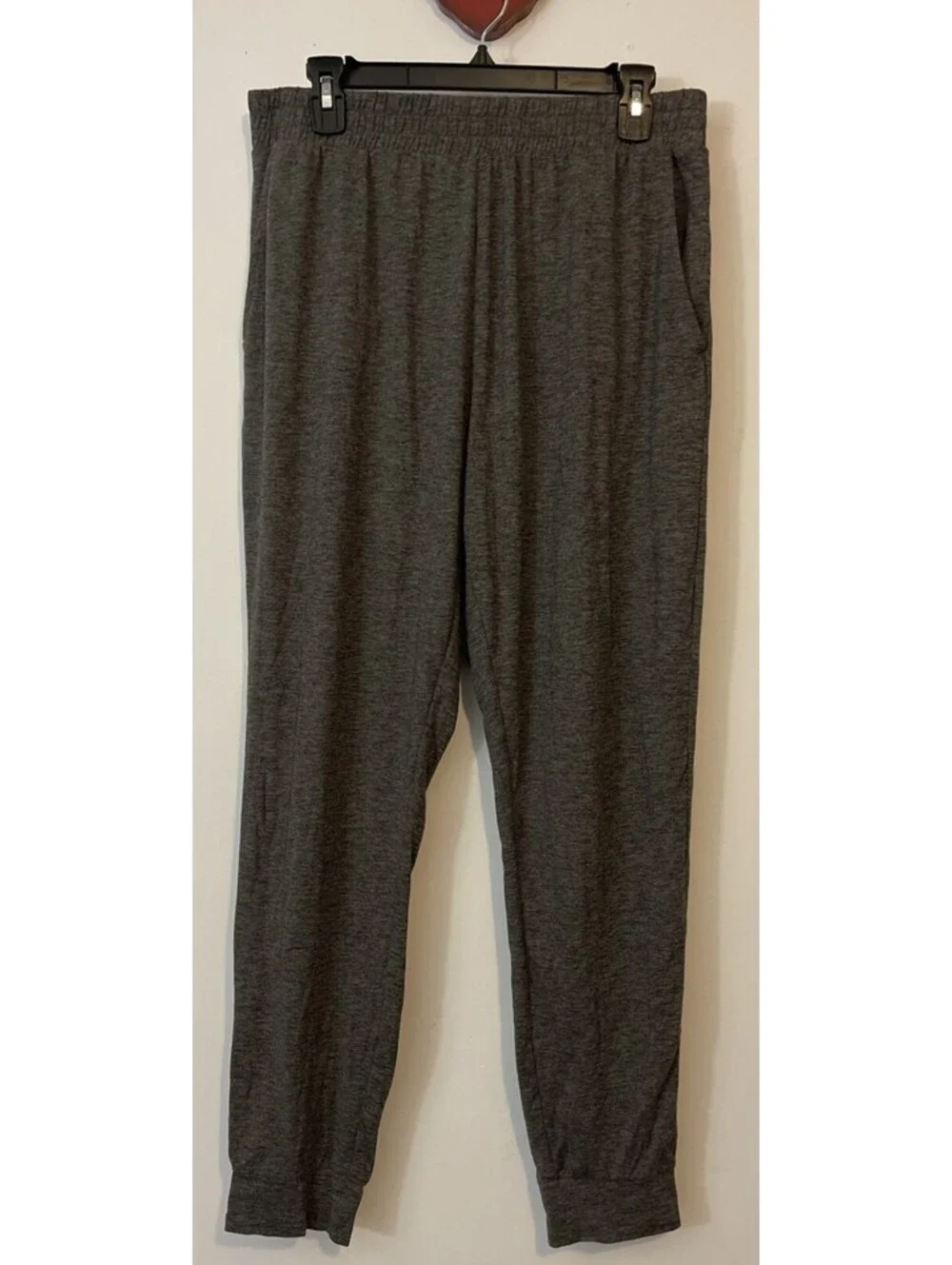Right Of Way Mens Large Gray Long-Sleeved Lounge Shirt & Jogger Pant Set! A5229